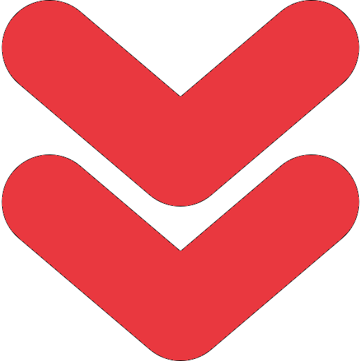 fleche_double_bas_rouge